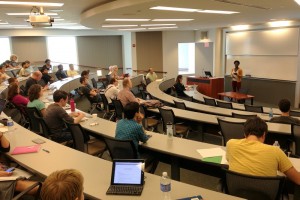 A scene from the 2013 Mock AMS.